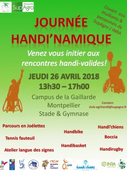 Affiche Journée Handinamique 2018