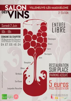 Affiche salon des vins (2018)