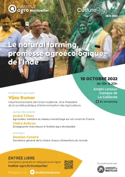 Affiche CultureSciences Vijaj Kumar