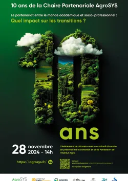 AgroSYS - 10 ans d'activité