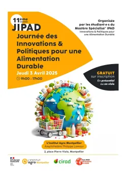 La Journée des Innovations et Politiques pour une Alimentation Durable (JIPAD)