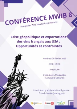Conférence MWIB 8 – Crise géopolitique et exportations des vins français aux USA 