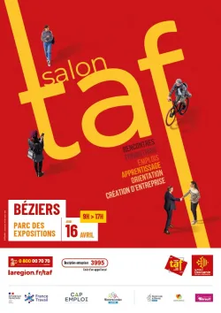 Affiche TAF Béziers 2026