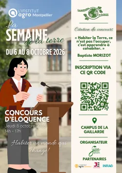 Affiche concours d'éloquence