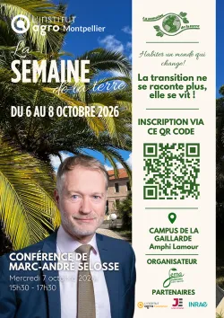 Affiche de la conférence Marc-André SELOSSE