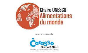 Logo Chaire UNESCO et Fondation Daniel et Nina Carasso