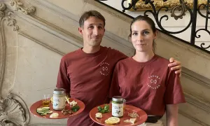 Mathis Pellerin et Margot Neveu, lauréats Ecotrophelia d'or 2022