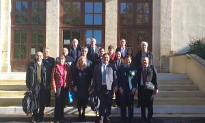Accueil de la délégation de l'Université de Kasetsart par la direction générale de l'Institut Agro et ses équipes