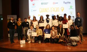 Lauréats et partenaires du concours Graines d'Agro