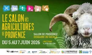 Visuel Salon des agricultures de Provence 2026