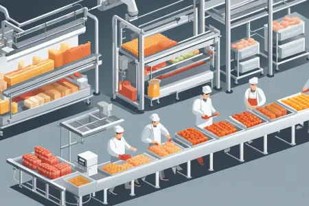 usine de transformation alimentaire