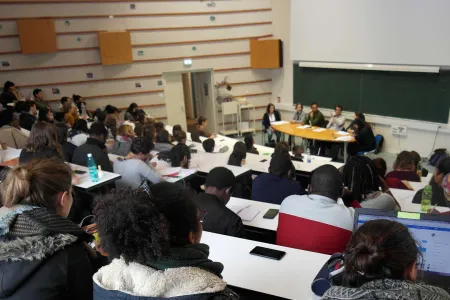 Amphithéâtre étudiants