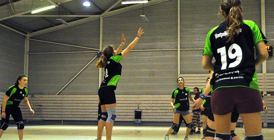 Le volley-ball, un des sports pratiqués à Montpellier SupAgro