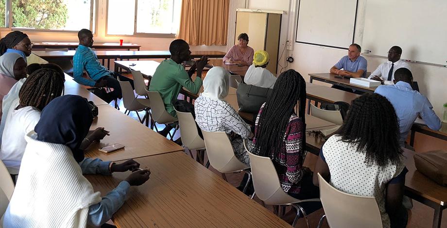 Echanges fructeux avec les étudiant·s sénégalais·es inscrit·es à Montpellier SupAgro