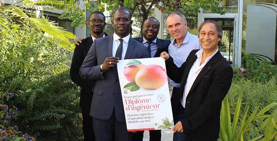 Coup de projecteur sur la formation  Ingénieur systèmes agricoles et agroalimentaires durables au sud (SAADS) par la délégation sénégalaise