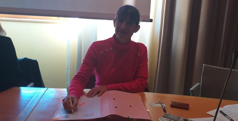 Signature de l'accord relatif au Master 3A par Carole Sinfort, directrice de l'Institut Agro Montpellier