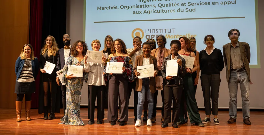 Les diplômés ingénieur SAADS et Master - Option Moquas
