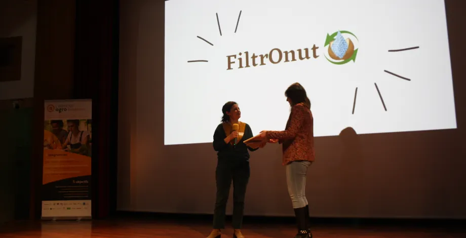 Remise du prix de la Chaire AgroSYS à FiltrOnut