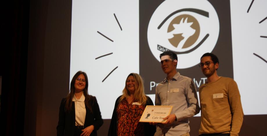 Prix Graine d'Espoir remis au projet CalvTec