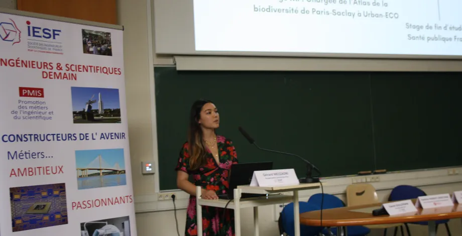 Exposé de Manon Manon Longvixay, lauréate