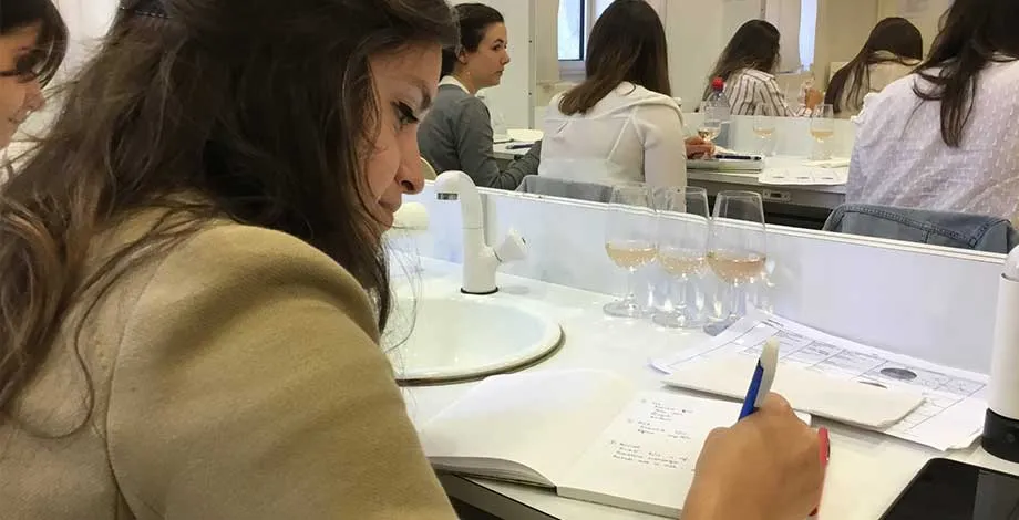 Cours de dégustation,  Master 2 Marketing & Vente - Commerce des Vins