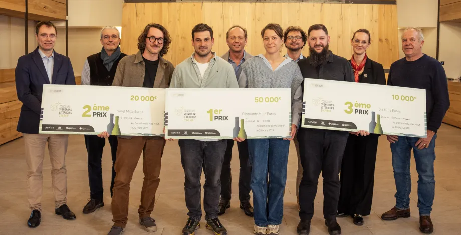 Les lauréats et le jury - © HRVPROD Jossuha