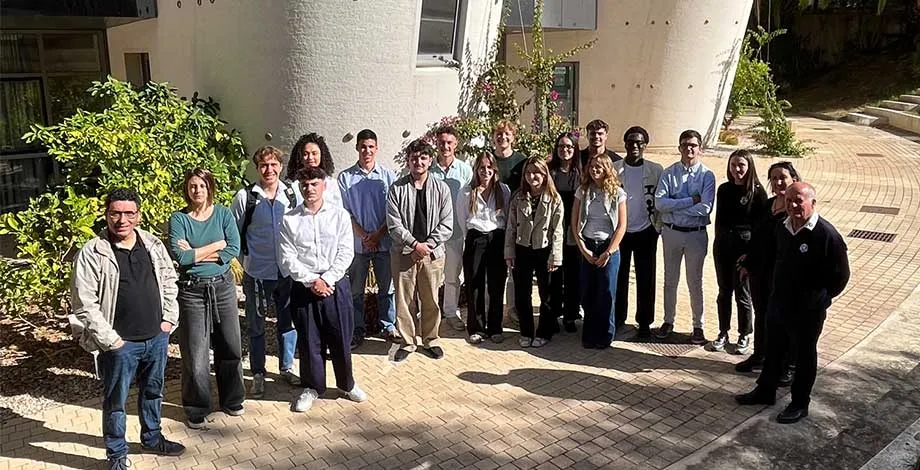 Promotion 2025 de la Licence Professionnelle Responsable commercial vins et réseaux de distribution, campus de la Gaillarde