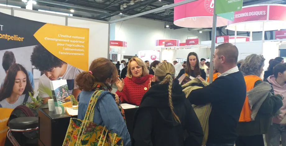 Stand salon de l'étudiant Montpellier