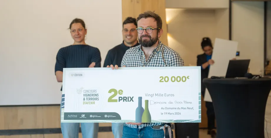 Kevin Fooucher décroche le 2ème prix du concours 