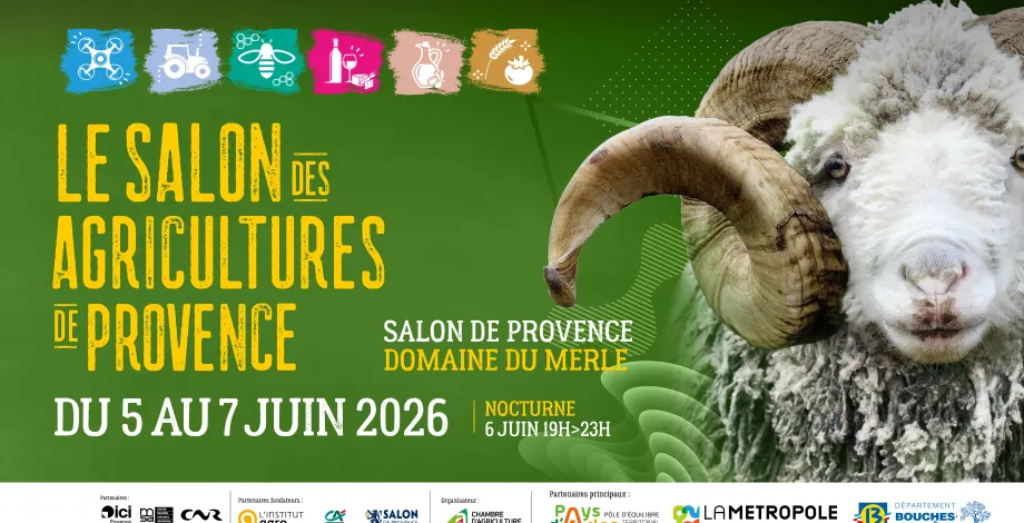 Visuel Salon des agricultures de Provence 2026